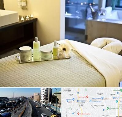 سالن ماساژ در پیروزی