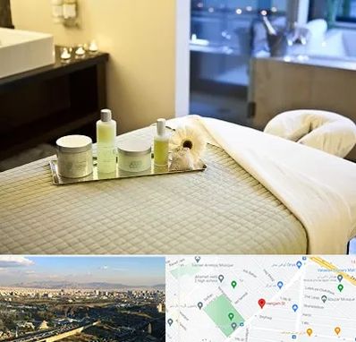 سالن ماساژ در هنگام