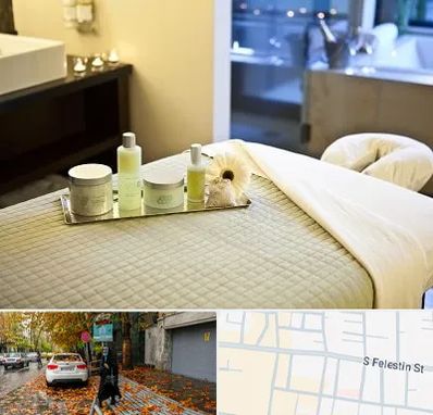 سالن ماساژ در خیابان فلسطین