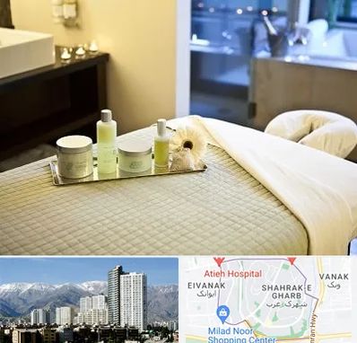 سالن ماساژ در شهرک غرب تهران