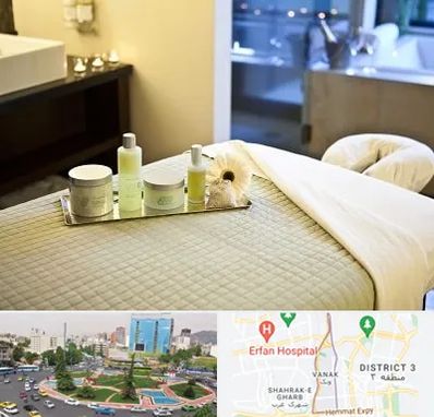 سالن ماساژ در ونک تهران