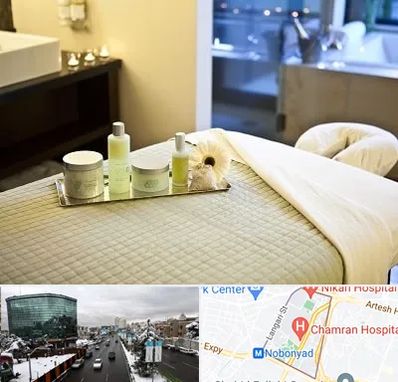 سالن ماساژ در اقدسیه