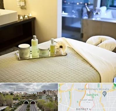 سالن ماساژ در یوسف آباد