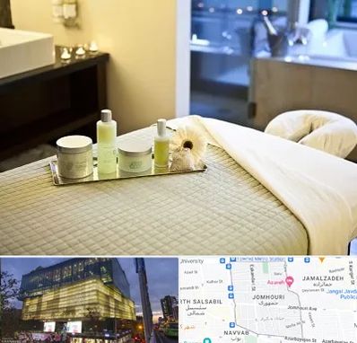 سالن ماساژ در جمهوری