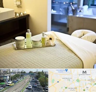 سالن ماساژ در جنوب تهران