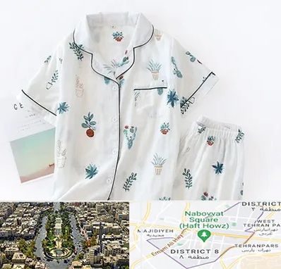 تولیدی لباس راحتی زنانه در نارمک 