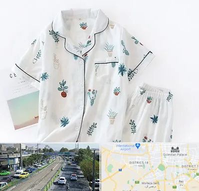 تولیدی لباس راحتی زنانه در جنوب تهران 