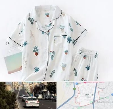 تولیدی لباس راحتی زنانه در خطیب تبریز