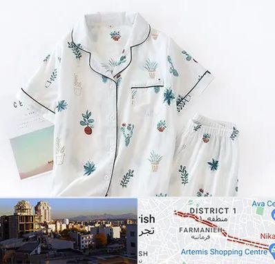 تولیدی لباس راحتی زنانه در فرمانیه 