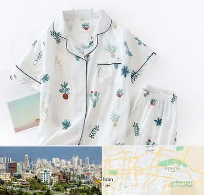 تولیدی لباس راحتی زنانه در شرق تهران 