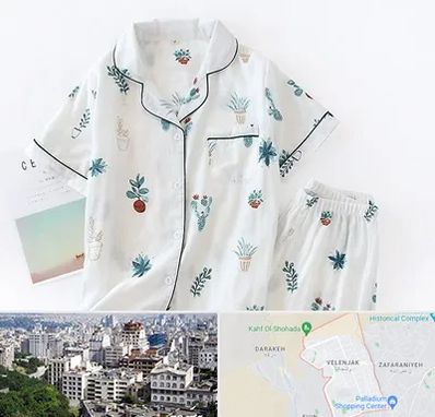 تولیدی لباس راحتی زنانه در ولنجک 