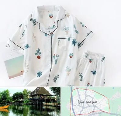 تولیدی لباس راحتی زنانه در صومعه سرا