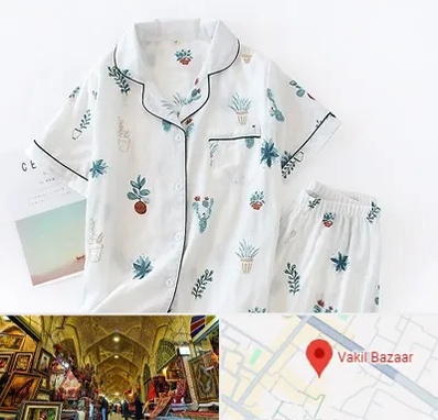 تولیدی لباس راحتی زنانه در بازار وکیل شیراز