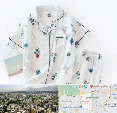 تولیدی لباس راحتی زنانه در گیشا 