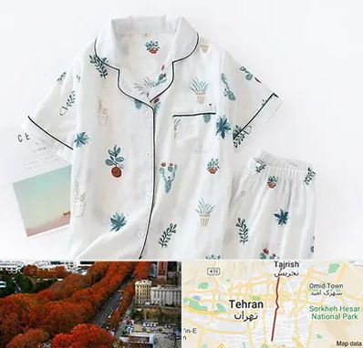 تولیدی لباس راحتی زنانه در ولیعصر 