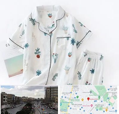 تولیدی لباس راحتی زنانه در بلوار فردوسی مشهد 