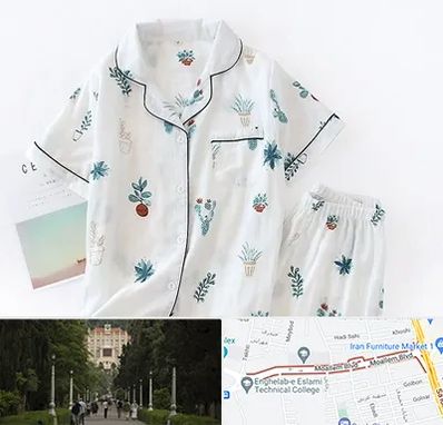 تولیدی لباس راحتی زنانه در بلوار معلم رشت 