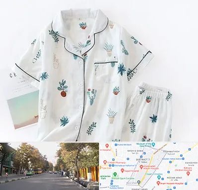 تولیدی لباس راحتی زنانه در شریعتی 