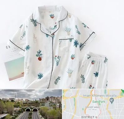 تولیدی لباس راحتی زنانه در یوسف آباد 