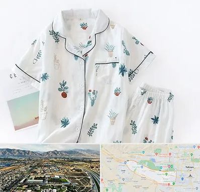 تولیدی لباس راحتی زنانه در منطقه 21 تهران 