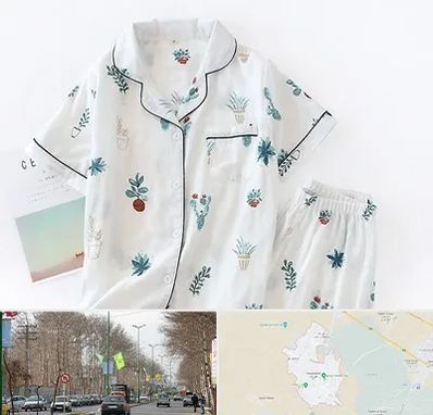 تولیدی لباس راحتی زنانه در نظرآباد کرج 