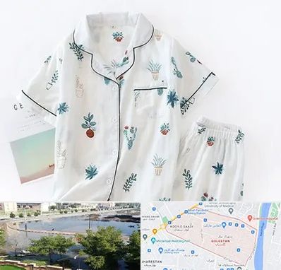 تولیدی لباس راحتی زنانه در گلستان اهواز 