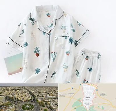 تولیدی لباس راحتی زنانه در قزوین