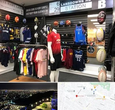 فروشگاه لباس ورزشی در هفت تیر مشهد 