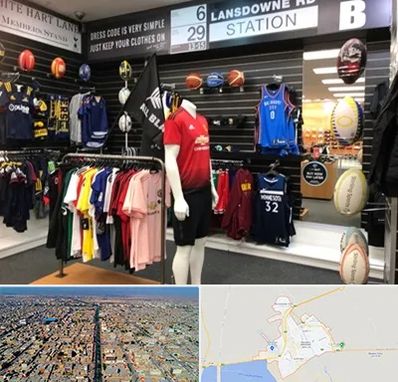 فروشگاه لباس ورزشی در بندر ماهشهر