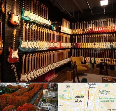 فروش گیتار در ولیعصر 