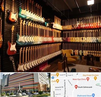 فروش گیتار در سهروردی 