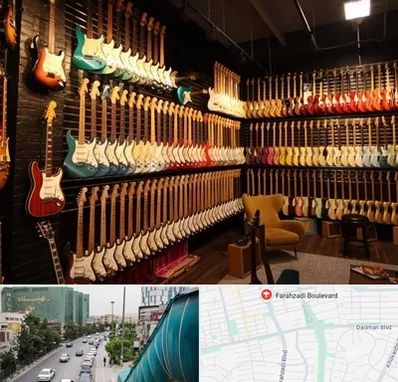 فروش گیتار در بلوار فرحزادی