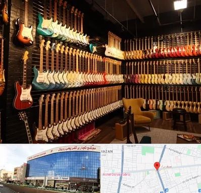 فروش گیتار در نصف راه تبریز