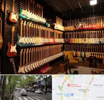 فروش گیتار در ظفر 