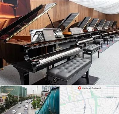 فروش پیانو در بلوار فرحزادی