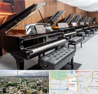 فروش پیانو در گیشا 