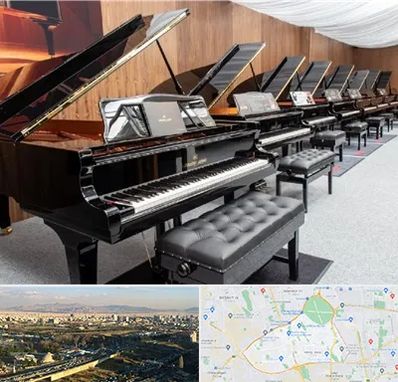 فروش پیانو در منطقه 19 تهران 