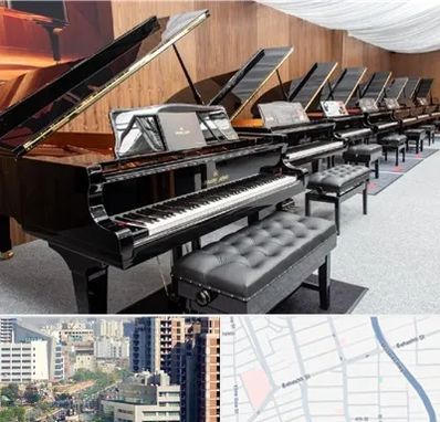 فروش پیانو در خیابان بهشتی