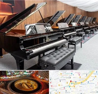 فروش پیانو در میدان ولیعصر 