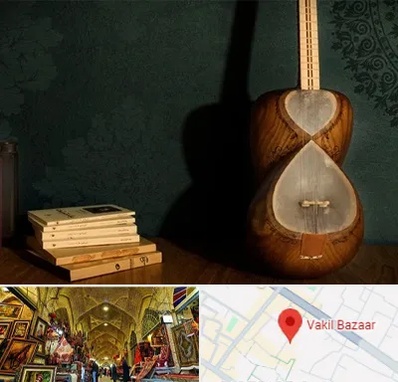 فروش ساز تار در بازار وکیل شیراز