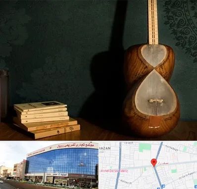 فروش ساز تار در نصف راه تبریز