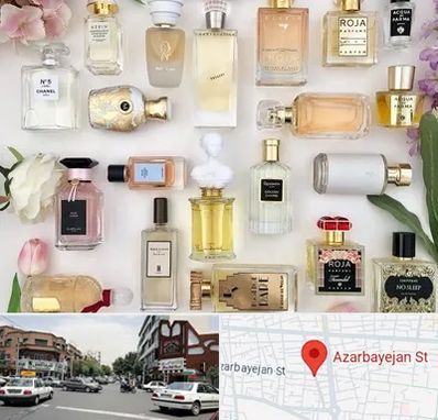فروشگاه عطر اورجینال در خیابان آذربایجان