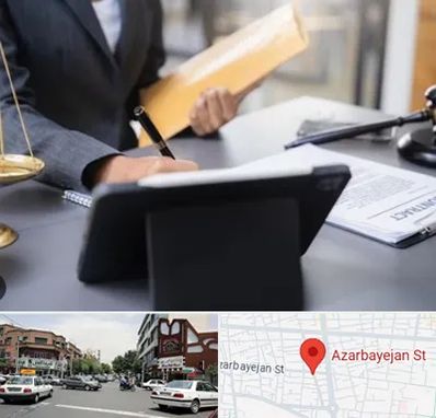 وکیل خانم در خیابان آذربایجان