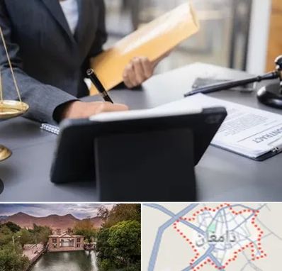 وکیل خانم در دامغان