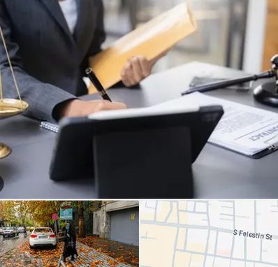 وکیل خانم در خیابان فلسطین