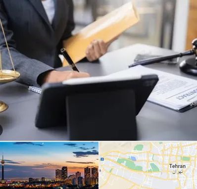 وکیل خانم در غرب تهران 