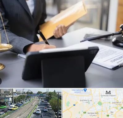 وکیل خانم در جنوب تهران 