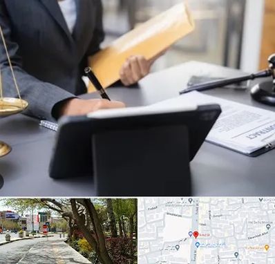 وکیل خانم در خیابان توحید اصفهان