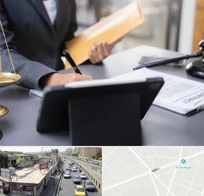 وکیل خانم در خیابان دماوند
