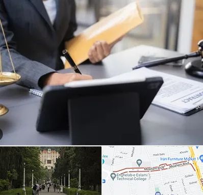 وکیل خانم در بلوار معلم رشت 